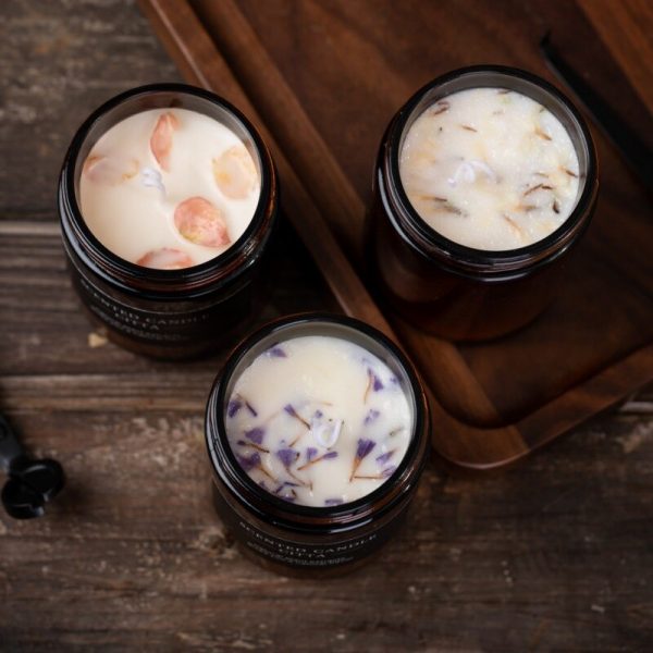 natural scented candles