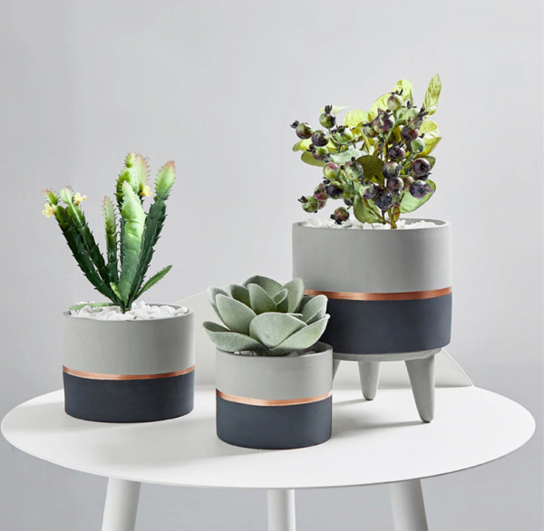 modern luxury home decor flower pots